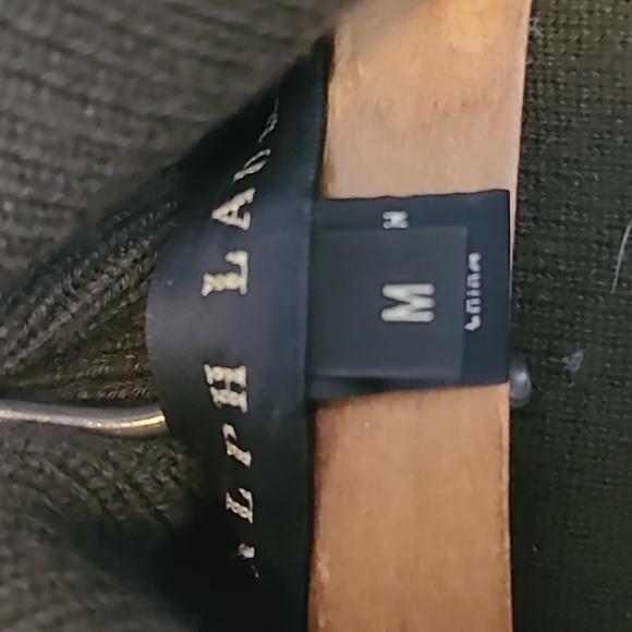 Ralph Lauren Cashmere and Silk Bomber Jacket in Forest Green - Picture 4 of 12